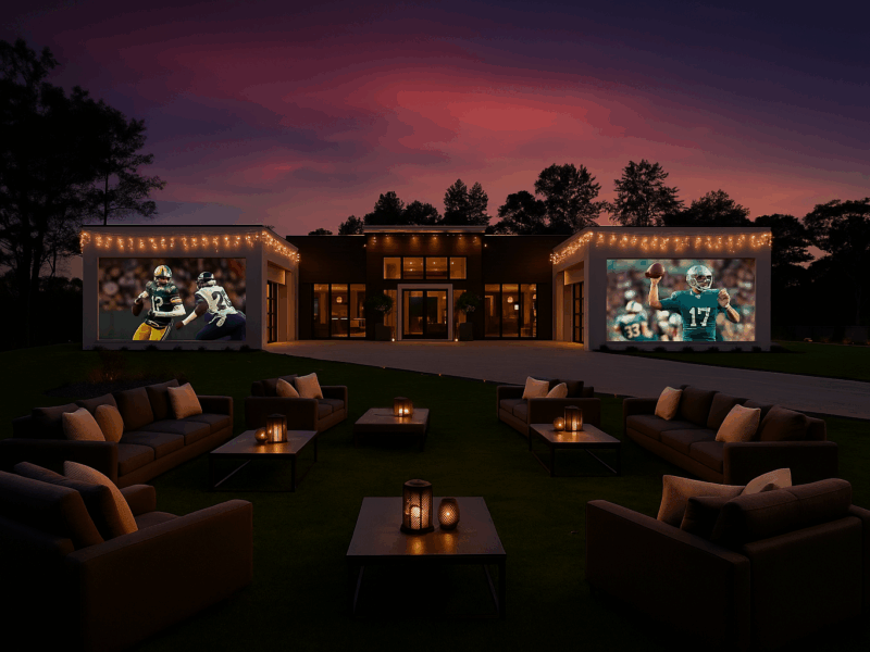 FIFA Housing & Modern Estate for Teams and Staff | Heated Pool + Theater & Gym | Sleeps 21 | Tailored Setup