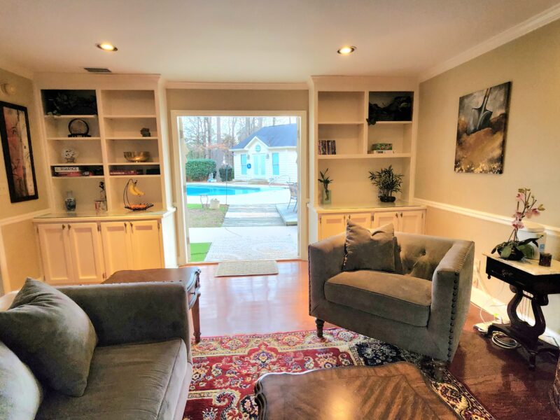 Private Fayetteville Estate | Pool + Separate Cottage | Perfect for Multi-Family or Group Stays