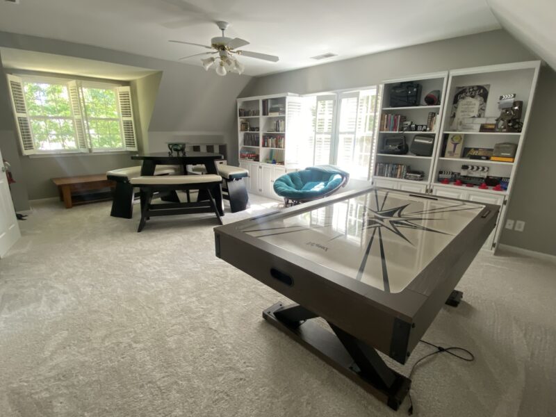 Peachtree City home w heated salt water pool near Trilith and Arthur M Blank Soccer Training Center