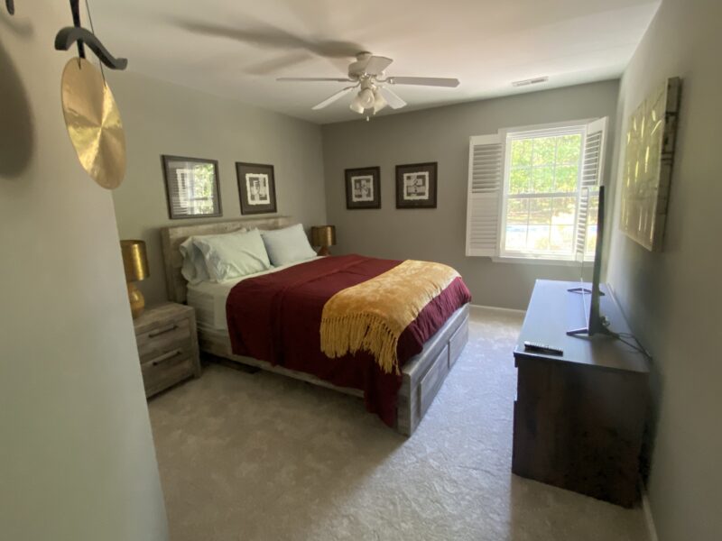 Peachtree City home w heated salt water pool near Trilith and Arthur M Blank Soccer Training Center