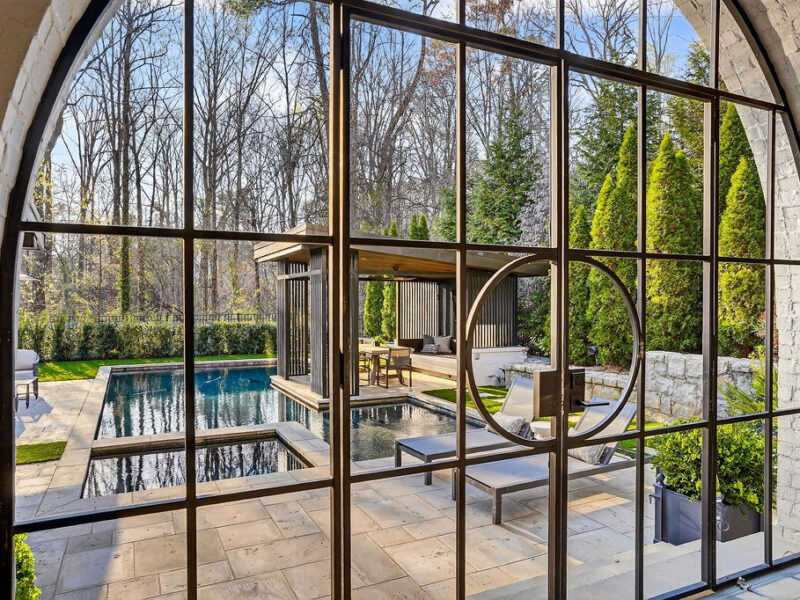 Private Luxury Buckhead Estate 5 Bed, 7 Bath with Pool, Spa, Gym, Minutes from Mercedes Benz Stadium