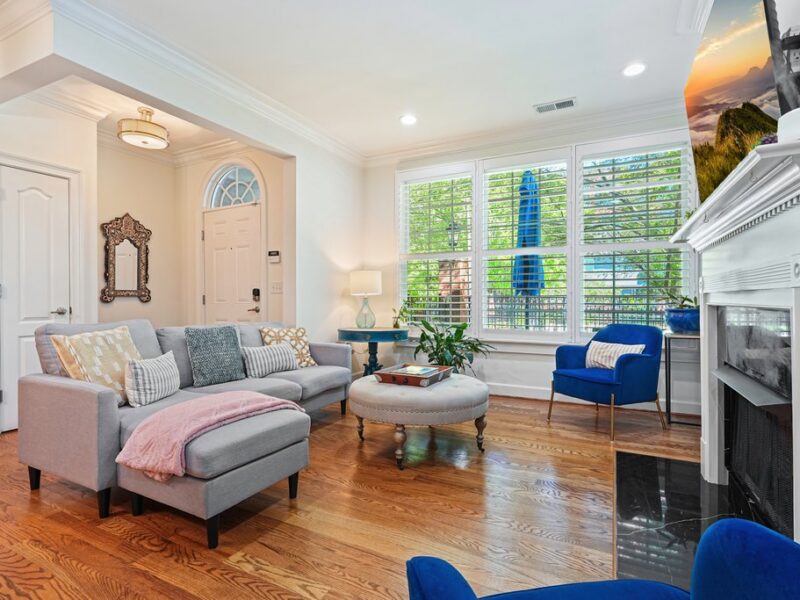 Walk to World Cup: Secure Gated Haven with Skyline Pool
