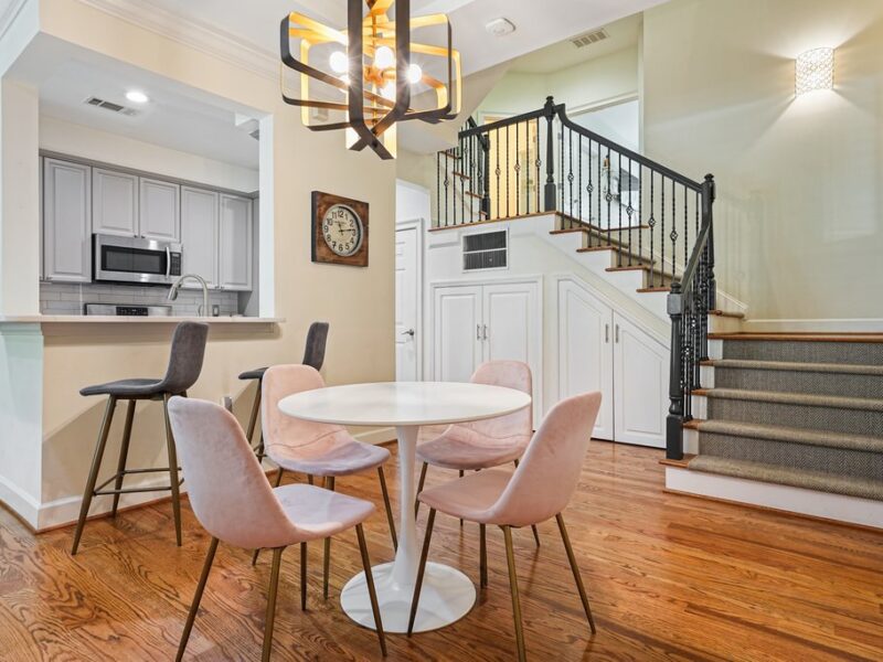 Walk to World Cup: Secure Gated Haven with Skyline Pool