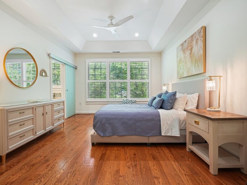Walk to World Cup: Secure Gated Haven with Skyline Pool