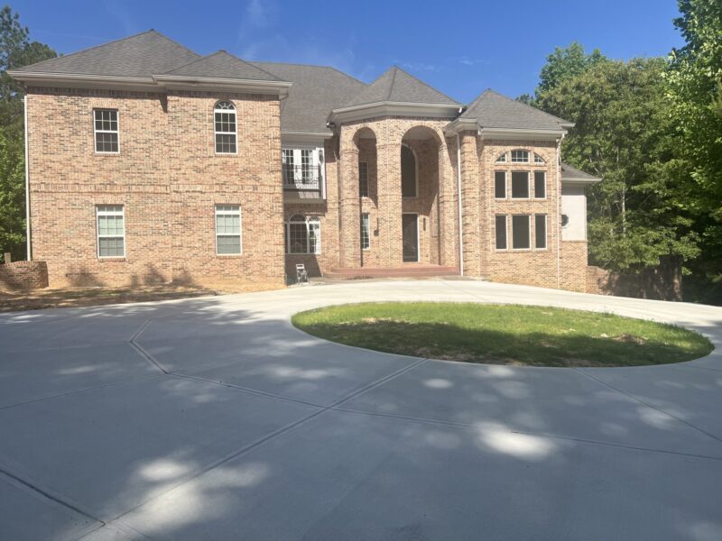 French style castle home