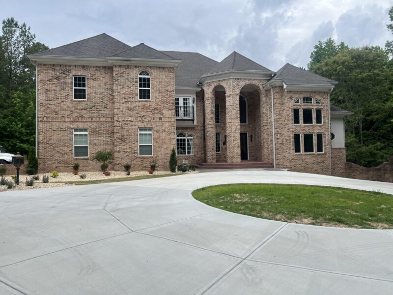 French style castle home
